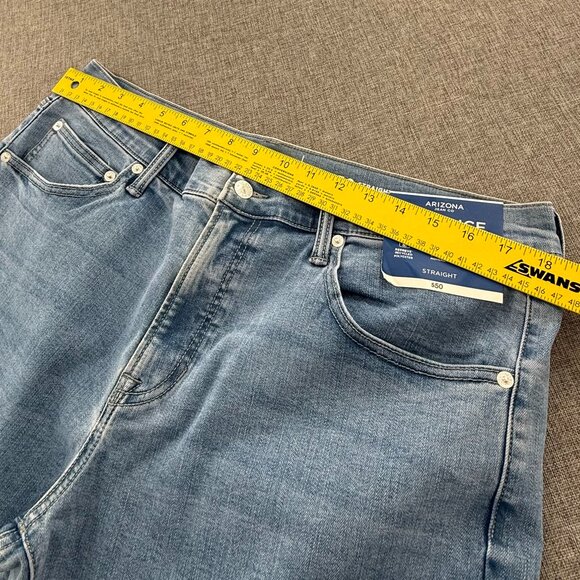 NEW! Mens Arizona Straight Jeans $50 Advance Flex‎ 360 Cotton Blend 36X30 - Picture 8 of 13